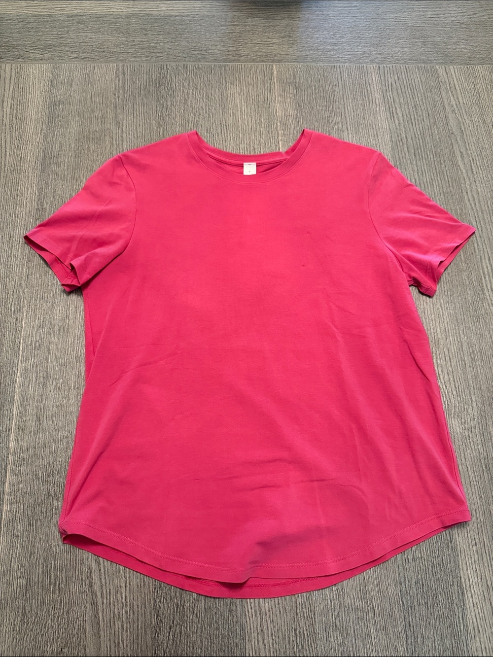 lululemon athletica Pink Short Sleeve Crew Tee